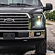 LF550 Driver and Passenger Side Halogen/LED Combo Headlight, Without bulb(s), Clear Lens, XB LED Series