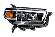 LF559 Driver and Passenger Side LED Headlight, With bulb(s), Clear Lens, Black Interior, XB Hybrid LED Series