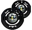 LF620 Front, Driver and Passenger Side LED Fog Light, With bulb(s), XB LED Series