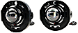 LF620 Front, Driver and Passenger Side LED Fog Light, With bulb(s), XB LED Series