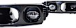 LF643 Front, Driver and Passenger Side LED Fog Light, With bulb(s), XB LED Series