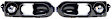 LF643 Front, Driver and Passenger Side LED Fog Light, With bulb(s), XB LED Series