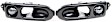 LF643 Front, Driver and Passenger Side LED Fog Light, With bulb(s), XB LED Series