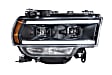 LF704 Driver and Passenger Side LED Headlight, With bulb(s), Clear Lens, Black Interior, XB Hybrid LED Series