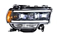 LF704 Driver and Passenger Side LED Headlight, With bulb(s), Clear Lens, Black Interior, XB Hybrid LED Series