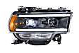 LF704 Driver and Passenger Side LED Headlight, With bulb(s), Clear Lens, Black Interior, XB Hybrid LED Series