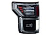 LF722 Driver and Passenger Side LED Tail Light, With bulb(s), Red Lens, XB LED Series