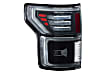 LF723 Driver and Passenger Side LED Tail Light, With bulb(s), Red Lens, XB LED Series