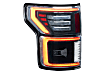LF723 Driver and Passenger Side LED Tail Light, With bulb(s), Red Lens, XB LED Series