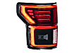 LF723 Driver and Passenger Side LED Tail Light, With bulb(s), Red Lens, XB LED Series