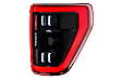 LF734 Driver and Passenger Side LED Tail Light, With bulb(s), Red Lens, XB LED Series