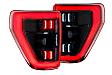 LF734 Driver and Passenger Side LED Tail Light, With bulb(s), Red Lens, XB LED Series