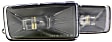 LF90 Front, Driver and Passenger Side LED Fog Light, With bulb(s), XB LED Series