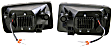 LF90 Front, Driver and Passenger Side LED Fog Light, With bulb(s), XB LED Series