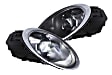 LF997 Driver and Passenger Side LED Headlight, With bulb(s), Clear Lens, Black Interior, XB LED Series