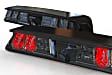 X3B35 Clear Lens, Black Interior Third Brake Light, X3B LED Series