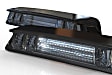 X3B35 Clear Lens, Black Interior Third Brake Light, X3B LED Series