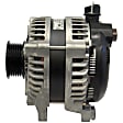 10121 Alternator, 220 Amp, Remanufactured, QB Premium