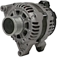 10184 Alternator, 1.4L, 4Cyl, 100 Amp, Remanufactured, QB Premium