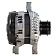 10207 Alternator, 1.8L, 4Cyl, 125 Amp, Remanufactured, QB Premium