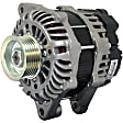10252 Alternator, 1.5L, 4Cyl, 105 Amp, Remanufactured, QB Premium