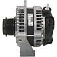 10255 Alternator, 150 Amp, Remanufactured, QB Premium