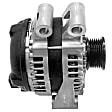 11528 Alternator, 155 Amp, Remanufactured, QB Premium