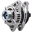 2008 Hyundai Santa Fe - Alternator, To 12/10/2007, Hairpin Wire Design, Front And Rear Housing Separated By Exposed Laminate Stack, Remanufactured, 6 Cyl 3.3L