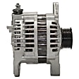 13760 Alternator, 2.4L, 4Cyl, 100 Amp, Remanufactured, QB Premium