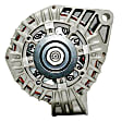 13866 Alternator, 125 Amp, Remanufactured, QB Premium