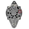 14718 Alternator, 1.6L, 4Cyl, 60 Amp, Remanufactured, QB Premium