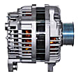 15491 Alternator, 130 Amp, Remanufactured, QB Premium