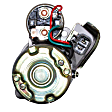 16818 Starter, Remanufactured, QB Premium