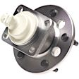 WH512151 Rear, Driver or Passenger Side Wheel Hub, With Bearing, FWD, Quality-Built OE Replacement