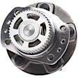 WH512156 Rear, Driver or Passenger Side Wheel Hub, With Bearing, FWD, Quality-Built OE Replacement