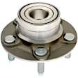 WH512164 Rear, Driver or Passenger Side Wheel Hub, With Bearing, Quality-Built OE Replacement
