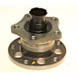WH512187 Rear, Driver or Passenger Side Wheel Hub, 5 Lugs, With Bearing, Quality-Built Wheel Hub