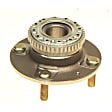 WH512195 Rear, Driver or Passenger Side Wheel Hub, With Bearing, Quality-Built OE Replacement