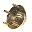 WH512198 Rear, Driver or Passenger Side Wheel Hub, 5 Lugs, With Bearing, Quality-Built Wheel Hub