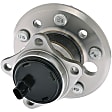 WH512206 Rear, Driver Side Wheel Hub, With Bearing, Quality-Built OE Replacement