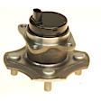 WH512209 Rear, Driver or Passenger Side Wheel Hub, With Bearing, Quality-Built OE Replacement