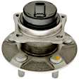 2004 Pontiac Vibe - Rear, Driver or Passenger Side Wheel Hub, 4-Wheel ABS, FWD, With Bearing, Quality-Built OE Replacement