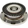 WH512231 Rear, Driver or Passenger Side Wheel Hub, 5 Lugs, With Bearing, FWD, Quality-Built Wheel Hub