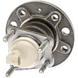 WH512238 Rear, Driver or Passenger Side Wheel Hub, With Bearing, Quality-Built OE Replacement