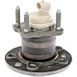 WH512238 Rear, Driver or Passenger Side Wheel Hub, With Bearing, Quality-Built OE Replacement