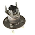 WH512247 Rear, Driver or Passenger Side Wheel Hub, With Bearing, Quality-Built OE Replacement
