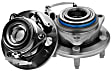 WH512256 Rear, Driver or Passenger Side Wheel Hub, With Bearing, Quality-Built OE Replacement