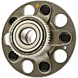 WH512259 Rear, Driver or Passenger Side Wheel Hub, 5 Lugs, With Bearing, FWD, Quality-Built Wheel Hub