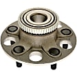 WH512259 Rear, Driver or Passenger Side Wheel Hub, 5 Lugs, With Bearing, FWD, Quality-Built Wheel Hub