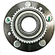 WH512271 Rear, Driver or Passenger Side Wheel Hub, With Bearing, FWD, Quality-Built OE Replacement